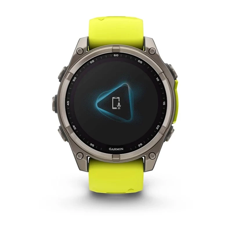 Garmin fenix 8 3.3 cm (1.3) 47 mm skaitmeninis 260 x 260 pikselių jutiklinis ekranas Titano Wi-Fi GPS (palydovinis)