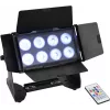 LED plovimo šviestuvas EUROLITE Multiflood 41606250 8×10W RGBW — scenos/instrumentų apšvietimas
