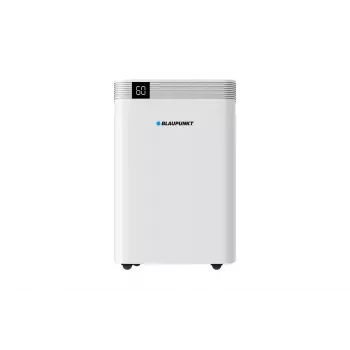 Oro sausintuvas BLAUPUNKT ADH601 — 2,5 l bakelis, 16 l/24h, 245 W, 48 dB, Wi‑Fi, 20–40 m², baltas