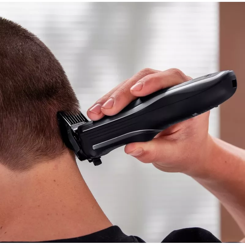 Wahl Self-Clip 360 juoda, sidabrinė ličio jonų (Li-Ion)