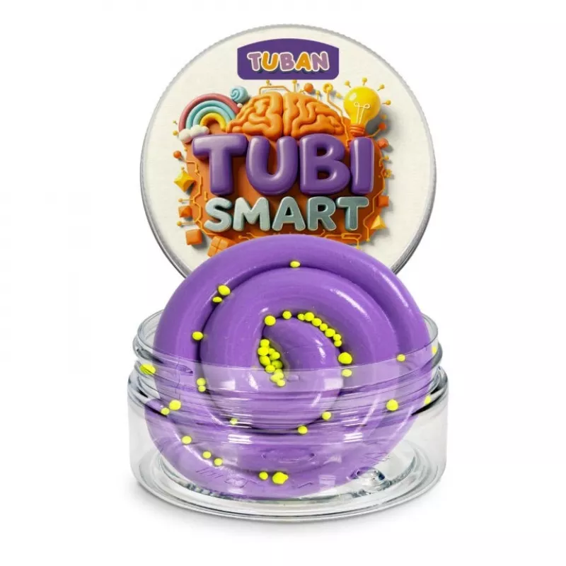 Modeliavimo molis TUBAN Tubi Smart – Alien, violetinė, 50 g