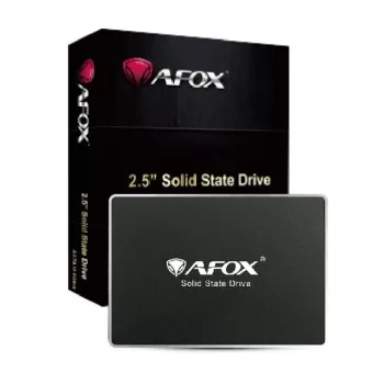 SSD diskas AFOX 256 GB QLC 560 MB/s, 2,5 colio SATA III
