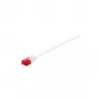 Wentronic Goobay CAT 6 plonas komutacinis kabelis, U/UTP, baltas, 0,25 m – varinis (71550)