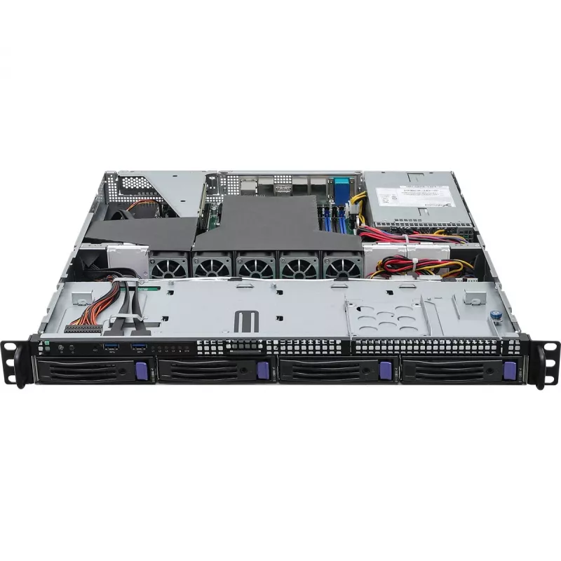 ASRock 1U4LW-B650/2L2T RPSU serverio plikas kompiuteris AMD B650 Socket AM5 stovas (1U)