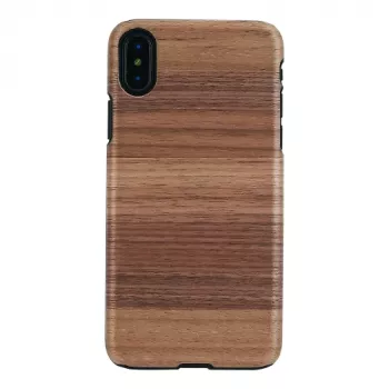man and wood telefono dėklas iPhone X/XS, Strato Juoda, apsauginis kietas apvalkalas
