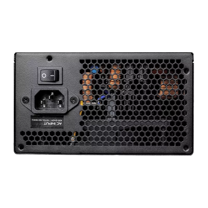 Maitinimo blokas DarkFlash PMT1250 Juoda — ATX stacionaraus kompiuterio PSU, 1250W, aptrauktais laidais