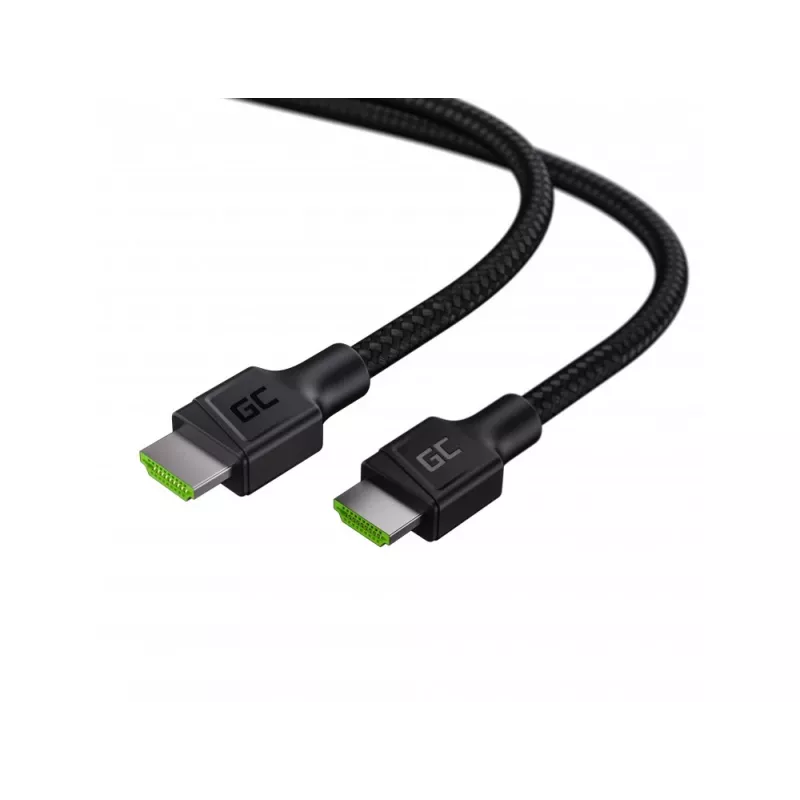 Green Cell HDGC02 HDMI laidas 3 m HDMI Type A (Standard) juodas (HDGC02)