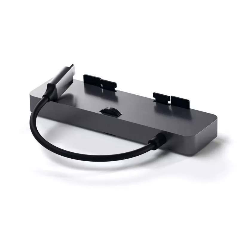 Satechi ST-TCIMHM nešiojamojo kompiuterio dokas / prievadų daugiklis USB 3.2 Gen 1 (3.1 Gen 1) Type-C pilka