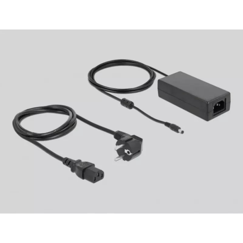 Tinklo komutatorius DeLOCK 87764 Gigabit Ethernet PoE, juodas
