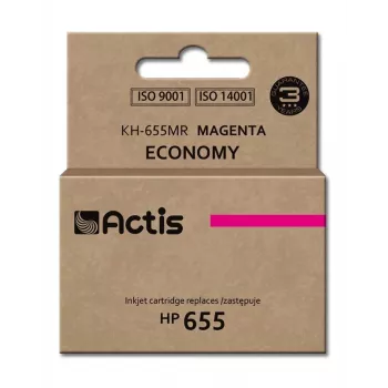 Actis KH-655MR rašalas (pakaitalas HP 655 CZ111AE; Standartinis; 12 ml; purpurinis)