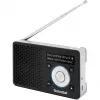 Nešiojamasis radijas TECHNISAT DIGITRADIO 1 A — DAB+/FM, OLED ekranas, USB-C, 3.5 mm ausinės, 1 W, juoda/sidabrinė