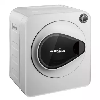 Skalbinių džiovyklė GreenBlue GB405 — elektrinė 830W, 3 kg talpa, mini kelioninis modelis