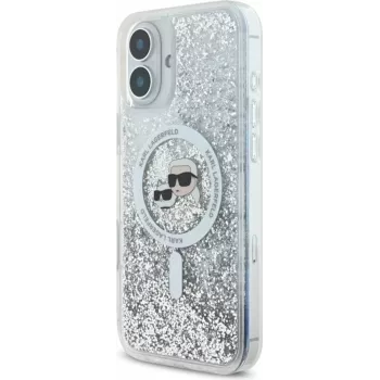 Karl Lagerfeld | KLHMP16MLGKCSGH | Nugarėlės dangtelis | iPhone 16 Plus | Apple | TPU/PC | Skaidrus