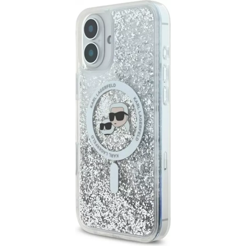 Karl Lagerfeld | KLHMP16MLGKCSGH | Nugarėlės dangtelis | iPhone 16 Plus | Apple | TPU/PC | Skaidrus