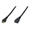HDMI prailginimo laidas Digitus AK-330201-020-S 2 m