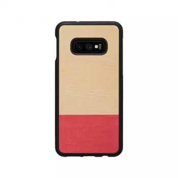 Išmaniojo telefono dėklas man and wood, skirtas Galaxy S10e — miss match Juoda, apsauginis kietas apvalkalas
