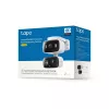 IP apsaugos kamera TP‑LINK Tapo C246D — 3MP (2304×1296), 2,8 mm, 107,8° matymo laukas, PTZ dviejų objektyvų, IP65, Wi‑Fi/Gigabit, microSD iki 512 GB