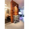 Stalinis vyno stovas rotho VARIO 6 butelių talpa, sulankstomas, pilkas, 600×220×140 mm