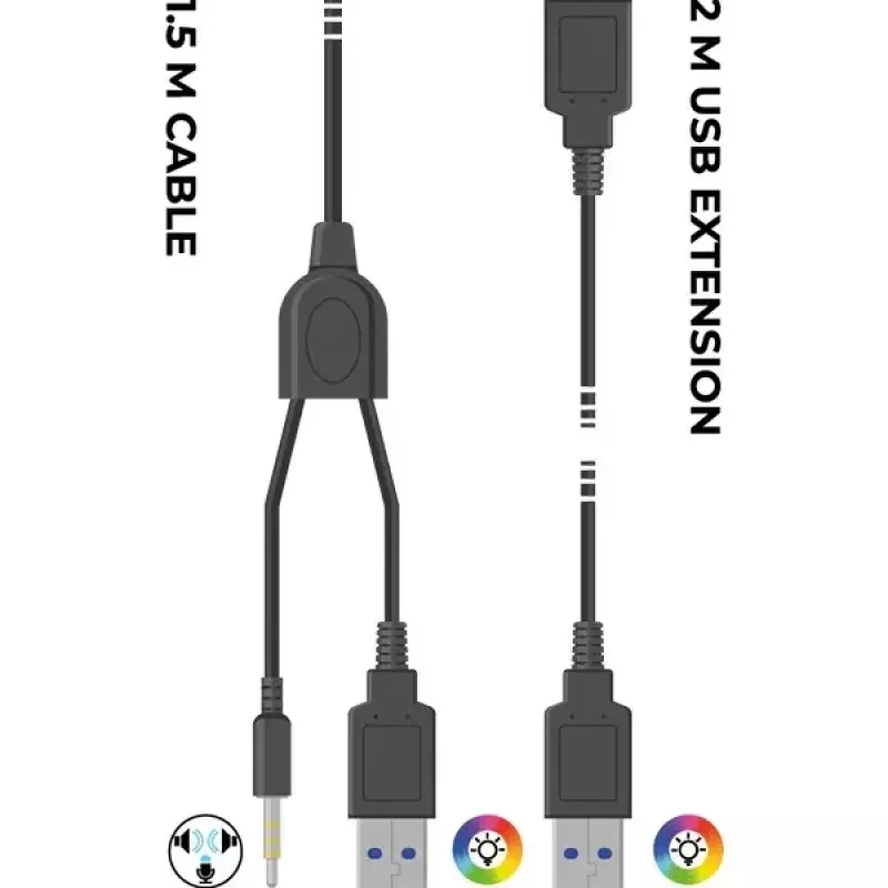 Subsonic Spectra ausinės