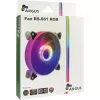 INTER-TECH Argus RS-061 120 mm ARGB korpuso ventiliatorius - juodas