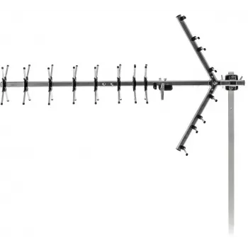 Lauko TV antena SENCOR SDA 611 DVB‑T2/T 12 dB 75Ω su 4G LTE filtru