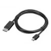 Lenovo 2m Mini-DisplayPort į DisplayPort monitoriaus kabelis