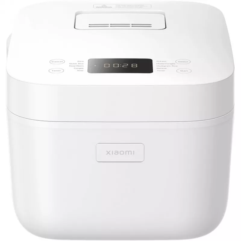 Daugiafunkcė ryžių viryklė Xiaomi 3L 710W Balta — aliuminio vidinis puodas, kompaktiška