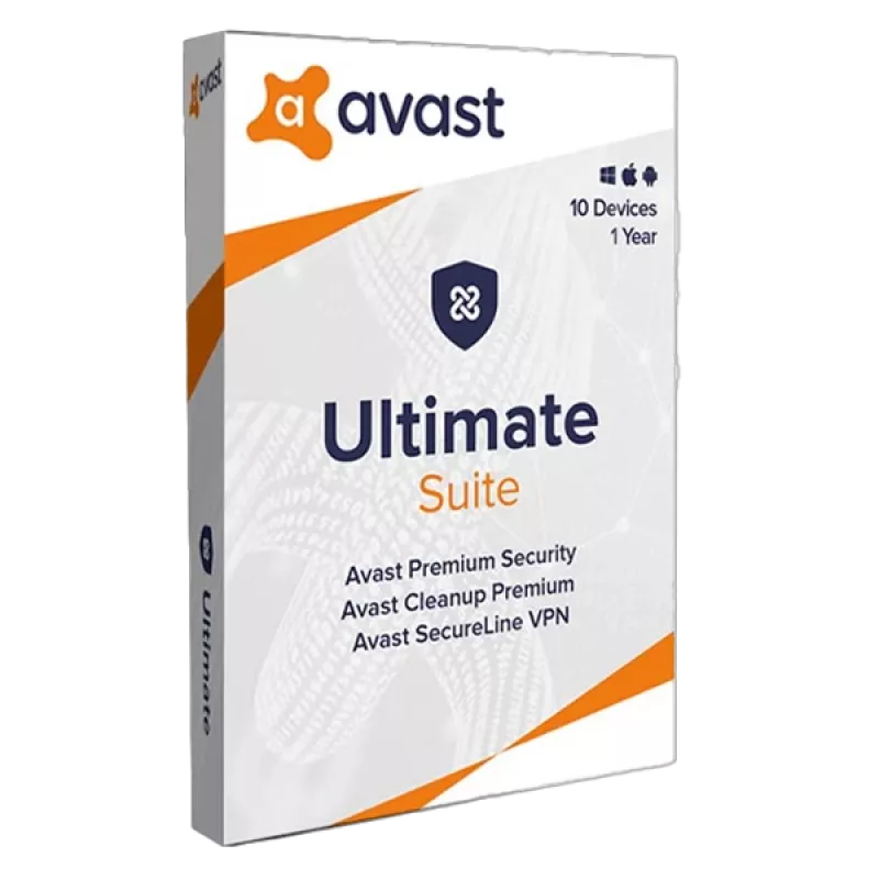 „Avast Ultimate“ | 10 įrenginių | 1 metai