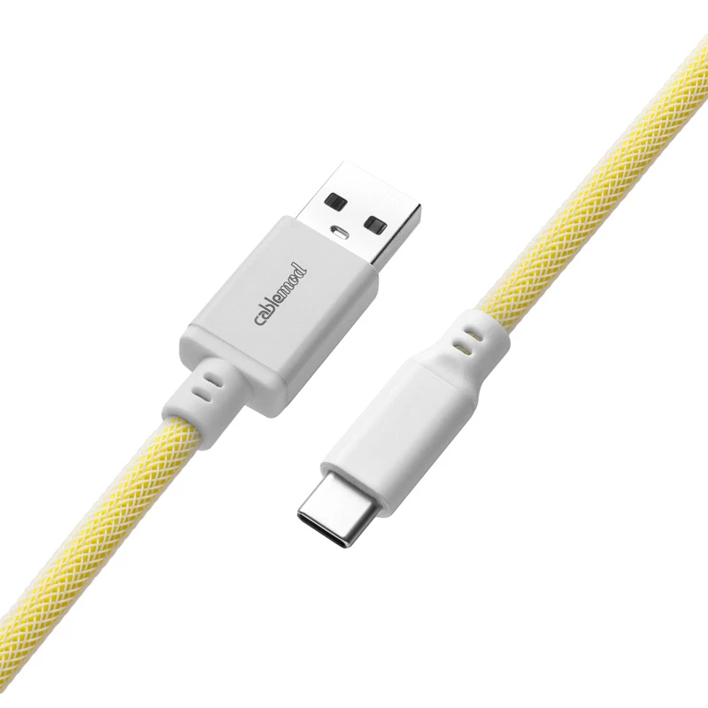 Cablemod CM-PKCA-CWAW-YW150YW-R USB laidas 1,5 m USB A USB C geltonas (CM-PKCA-CWAW-YW150YW-R)