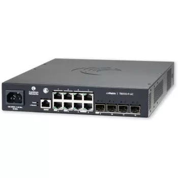 Valdomas jungiklis Cambium Networks cnMatrix TX1012-P-AC L2/L3 PoE 8 prievadų