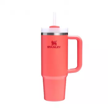 Termoso butelis STANLEY Quencher H2 About FlowState™ 0,89 L Hot Coral - izoliuotas gėrimų indas