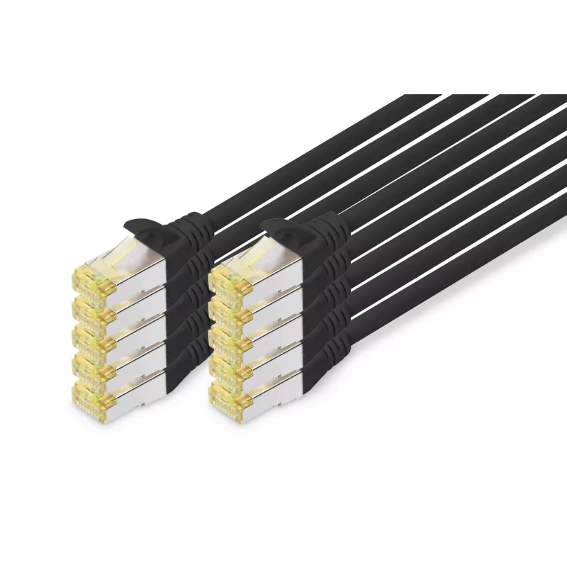 Tinklo kabelis Digitus CAT 6A S/FTP RJ-45 2m juodas