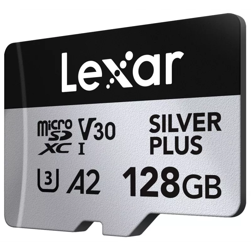 „Flash Memory Lexar 128 GB UHS-I MicroSDXC Professional Sidabrinė PLUS“