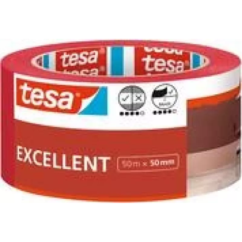 tesa 56547-00000-01 dažymo juosta (I x P) 50 m x 50 mm 1 vnt. (56547-00000-01)