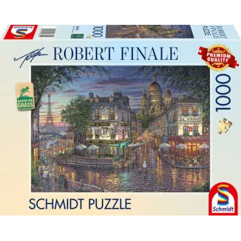 Robert Finale: Montmartre, dėlionė 1000 dalių