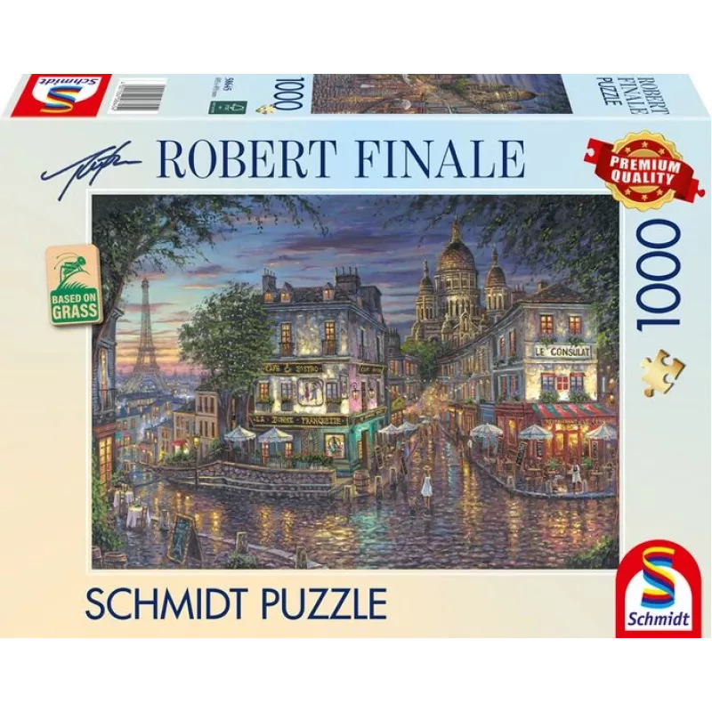 Robert Finale: Montmartre, dėlionė 1000 dalių