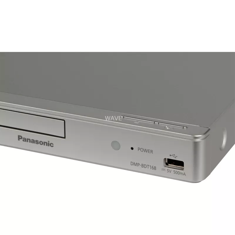 Panasonic Blu-ray grotuvas DMP-BDT168EG DVD-Video, MP3, WMA, JPEG, WAV, XviD, AAC, AVCHD, MKV, CD-DA, FLAC, MPO, BD-MV, ALAC USB jungtis