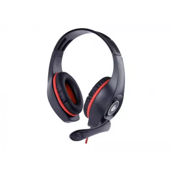 Ausinės GAMING/RAUDONA/JUODA GHS-05-R Gembird