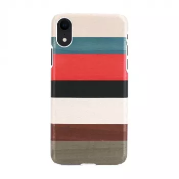 man and wood išmaniojo telefono dėklas iPhone XR – koralų baltumo apsauginis apvalkalas