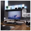 LED skydinis šviestuvas Nanoleaf N8100E00-2TBS — kvadratinis RGB, maitinamas nuolatine srove, pakuotėje 2 vnt.