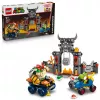 Konstruktorius LEGO rinkinys 72039 Super Mario Bowserio tvirtovė su Mario Kart automobiliu, interaktyvus žaidimų rinkinys