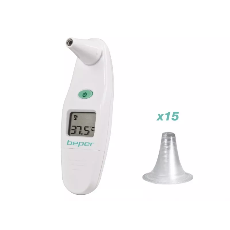 Skaitmeninis termometras Beper 40.102 — kūno temperatūros matavimas 32–43 °C