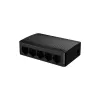 Tinklo komutatorius TENDA SG105M — 5 prievadų Gigabit Ethernet (10/100/1000), juodas, stalinis / montuojamas ant sienos