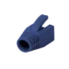 Logilink | RJ45 kištuko reljefinis gaubtelis, 8,0 mm (50 vnt.) | MP0035B | Mėlyna