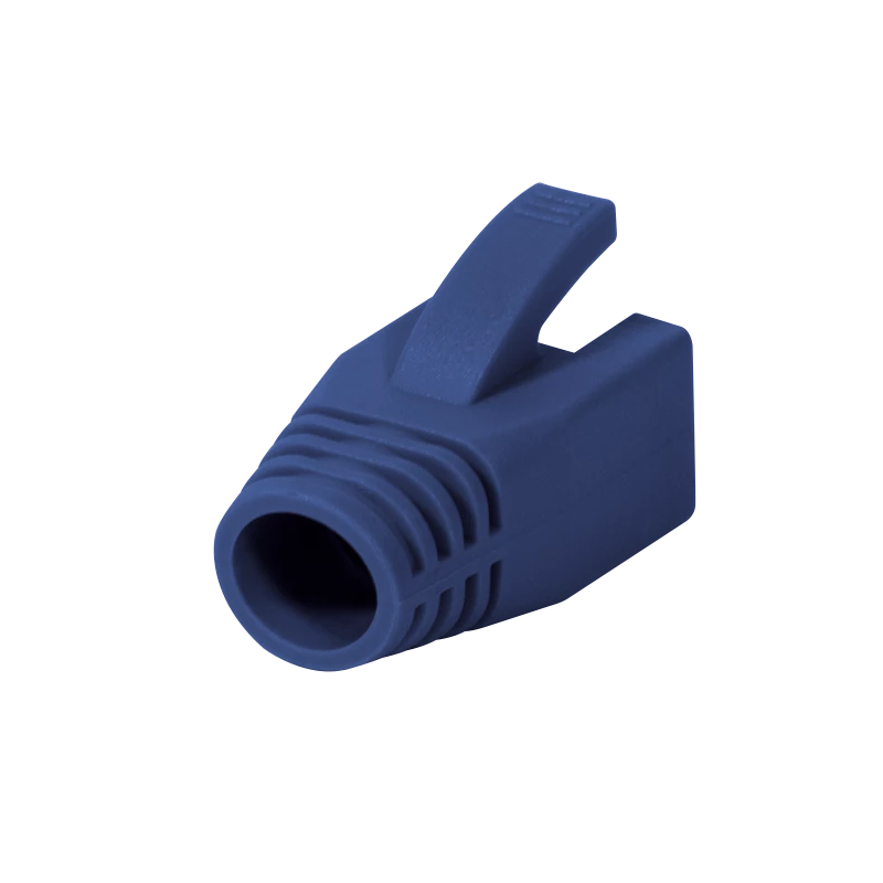 Logilink | RJ45 kištuko reljefinis gaubtelis, 8,0 mm (50 vnt.) | MP0035B | Mėlyna