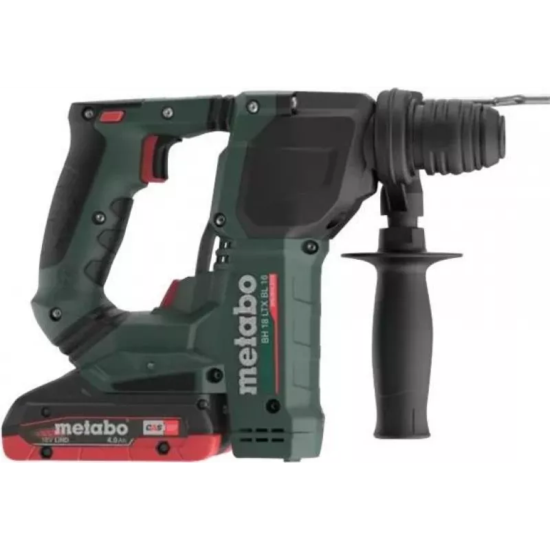 Metabo BH 18 LTX BL 16 smūginis gręžtuvas belaidis SDS-plus 16 mm 1,3 džaulio 2 baterijos 18 V
