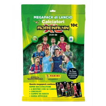Prekybos kortelių pradinis rinkinys PANINI „Italian League 2025“ Mega Starter Set