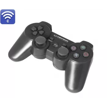 Esperanza EGG109K žaidimų valdiklis juodas Bluetooth vairasvirtė analoginė Playstation 3