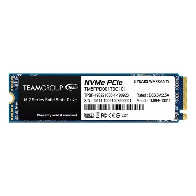 SSD diskas Team Group 1 TB M.2 PCI Express 3.0 NVMe MP33 PRO