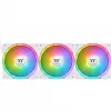 Integruotas skysčio aušintuvas THERMALTAKE MAGFloe 420 Ultra ARGB su 140 mm ventiliatoriais, 500–2000 RPM, baltas